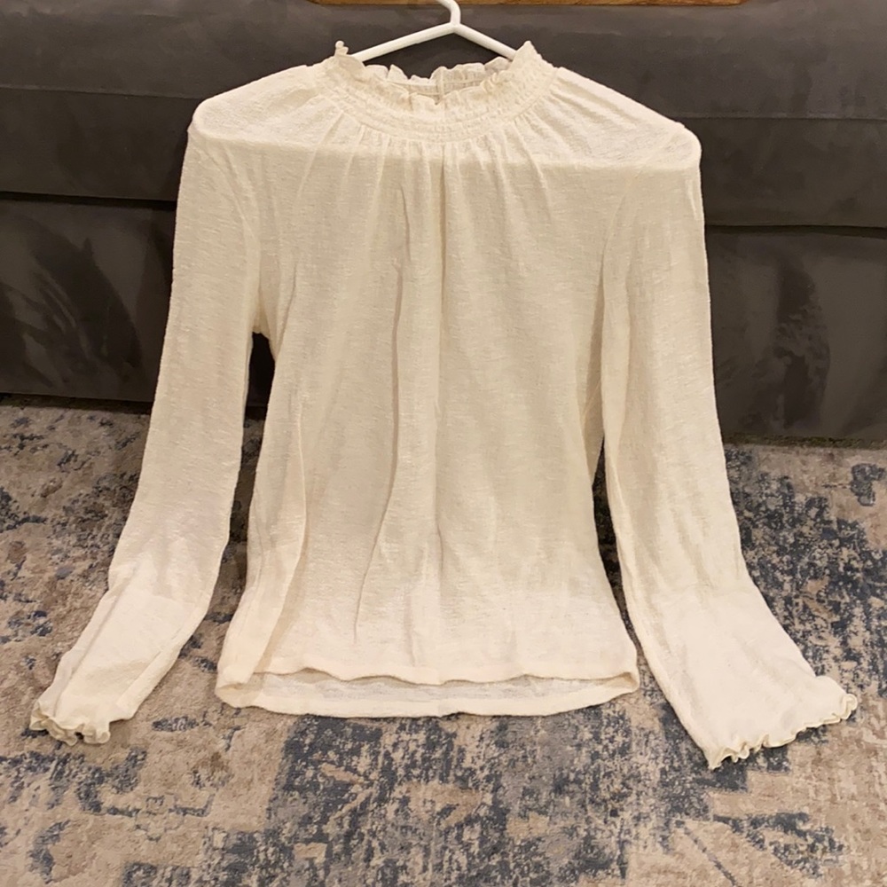 Texture and tread for madewell blouse